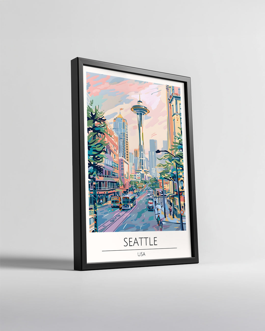Seattle ABD Poster Tablosu
