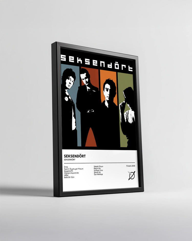 Seksendört - Seksendört Poster Tablosu