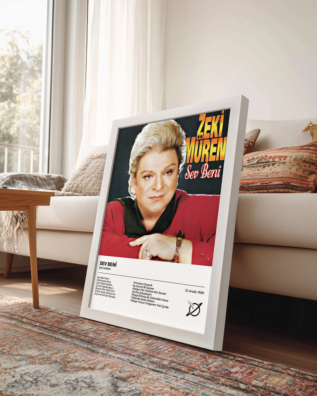 Sev Beni - Zeki Müren Poster Tablosu