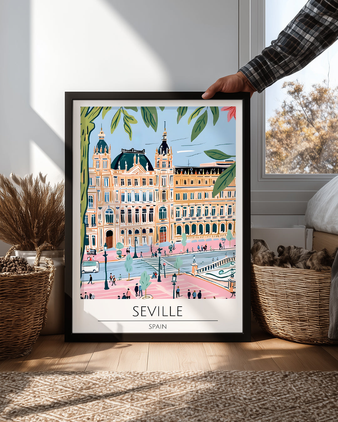 Sevilla İspanya Poster Tablosu