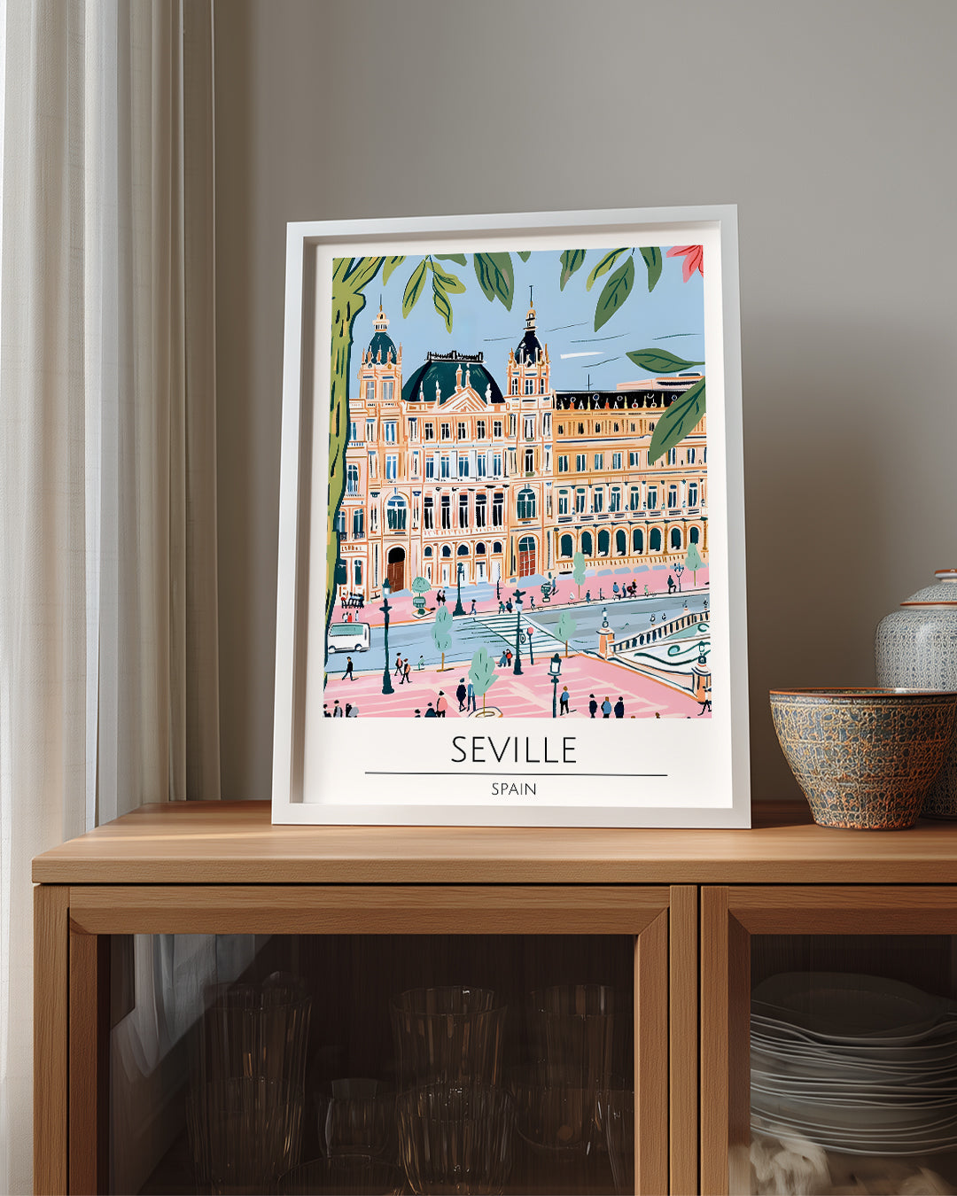 Sevilla İspanya Poster Tablosu