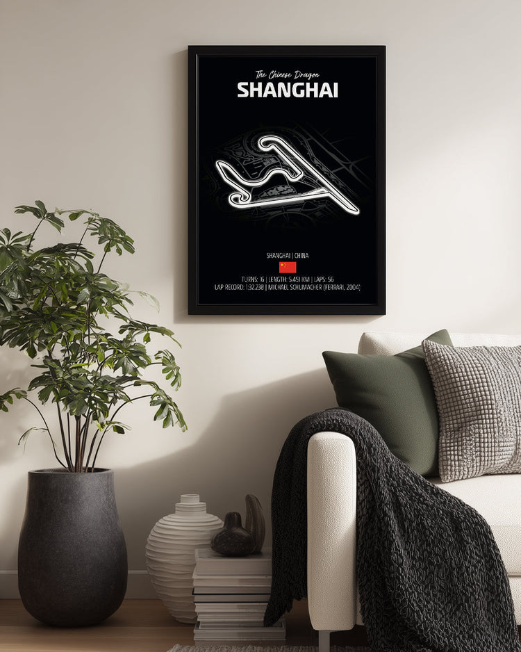 Shanghai Poster Tablosu