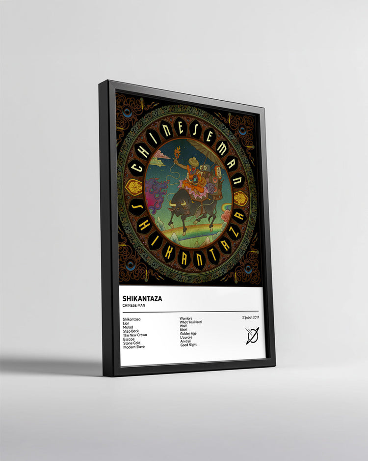 Shikantaza - Chinese Man Poster Tablosu