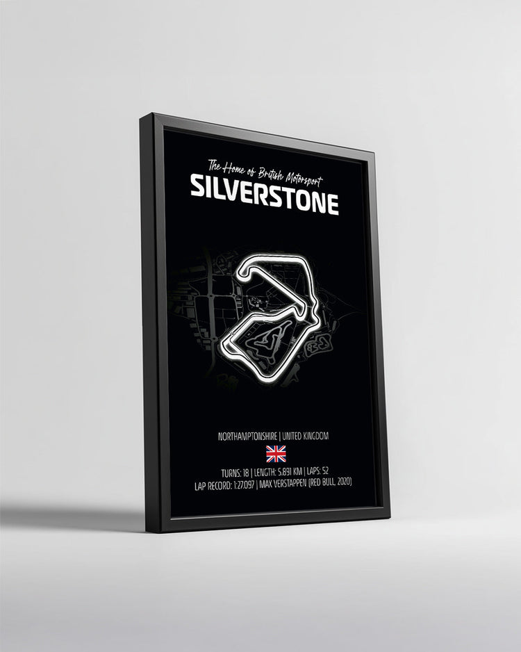 Silverstone Poster Tablosu