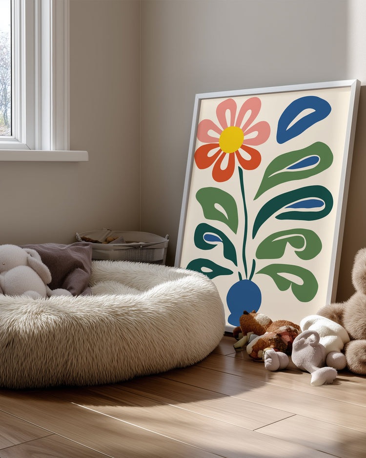 Simple Bloom Poster Tablosu