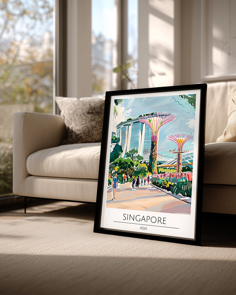Singapur Singapur Poster Tablosu