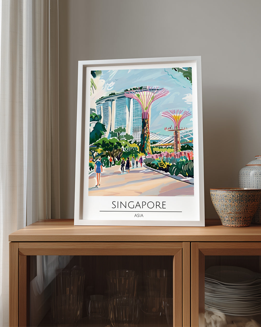 Singapur Singapur Poster Tablosu