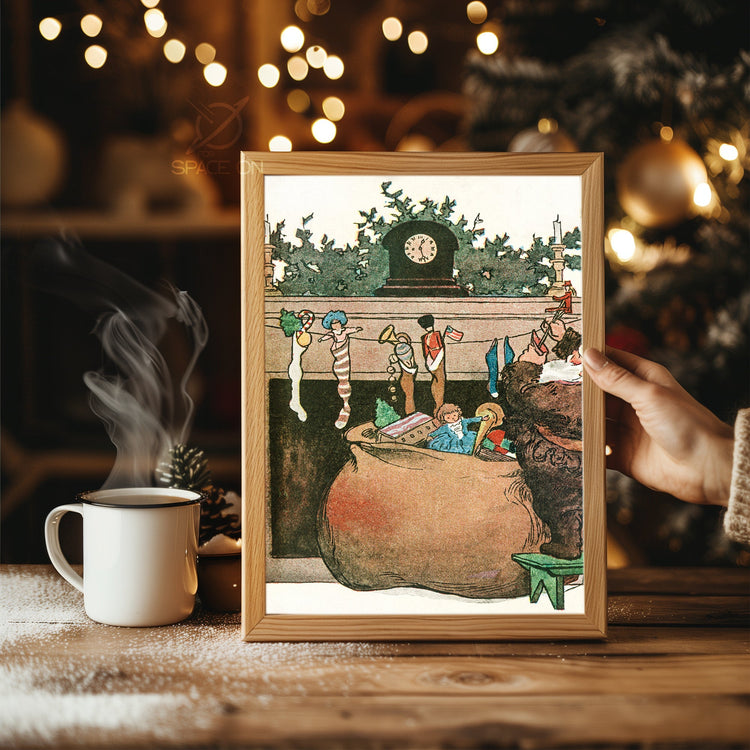 Snow Covered Meadow Poster Tablosu