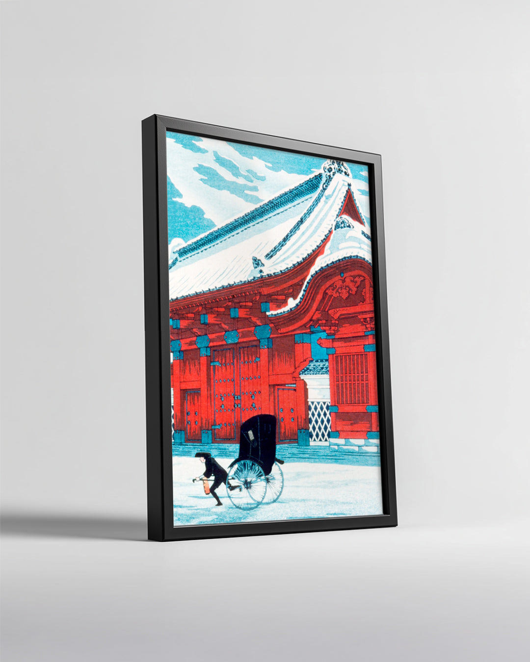 Snow Temple Poster Tablosu