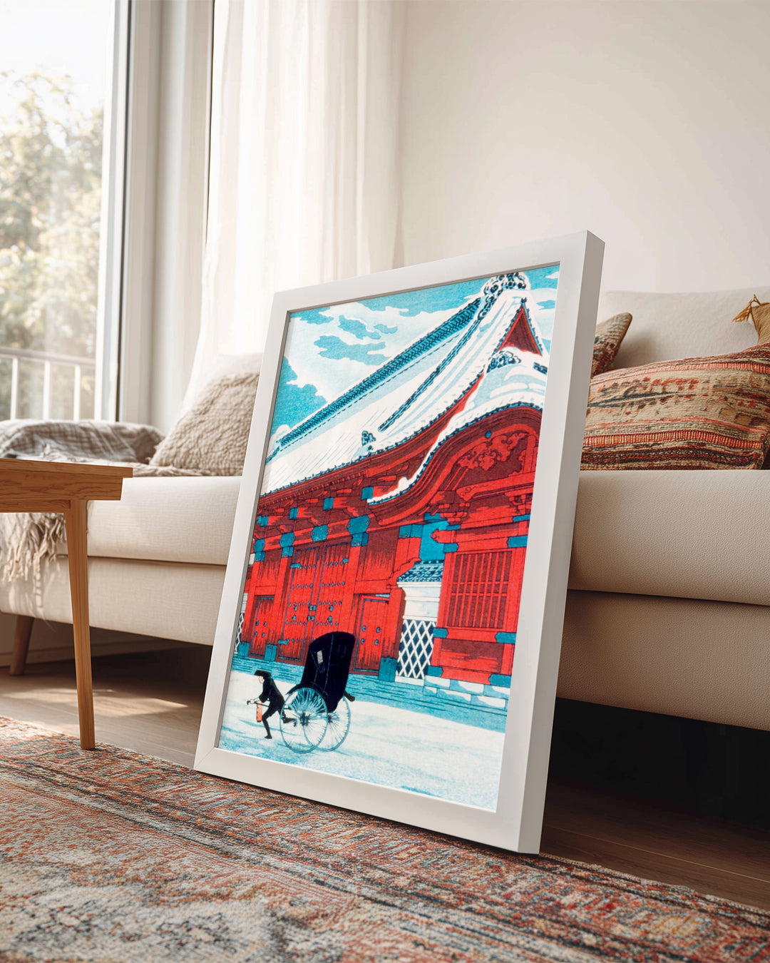 Snow Temple Poster Tablosu