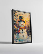 Snowdrift Landscape Poster Tablosu