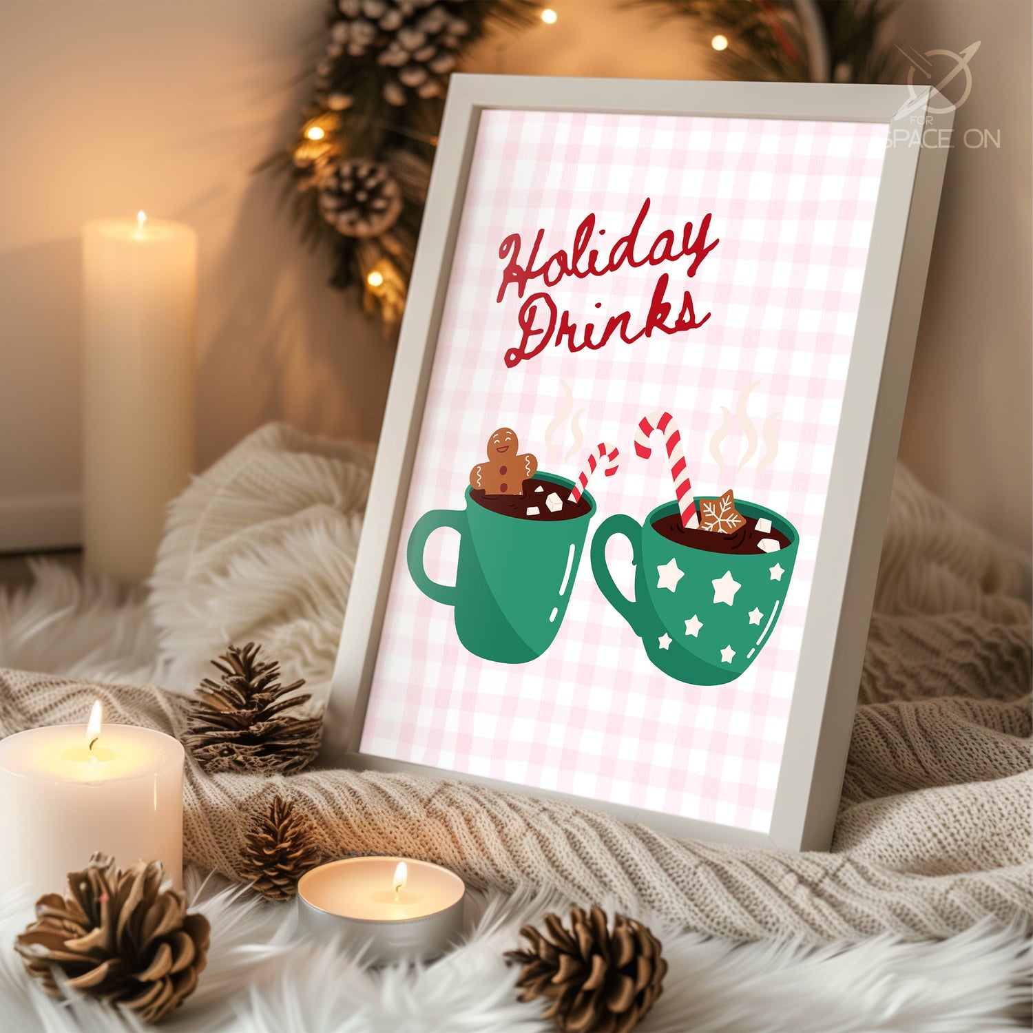 Snowman Building Joy Poster Tablosu