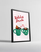 Snowman Building Joy Poster Tablosu