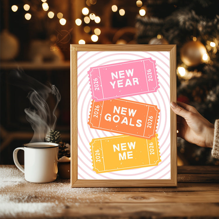 Snowy Hilltop View Poster Tablosu