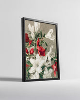 Snowy Owl Night Poster Tablosu