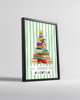 Snowy Pathway Home Poster Tablosu