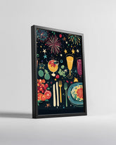 Snowy Pine Tree Paradise Poster Tablosu