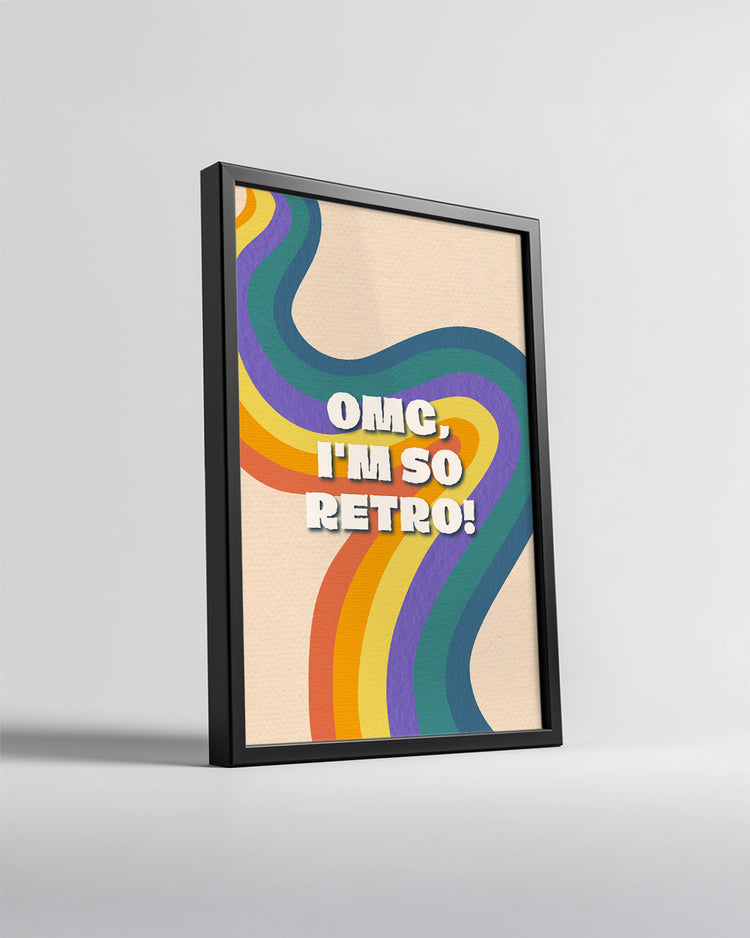 So Retro Poster Tablosu