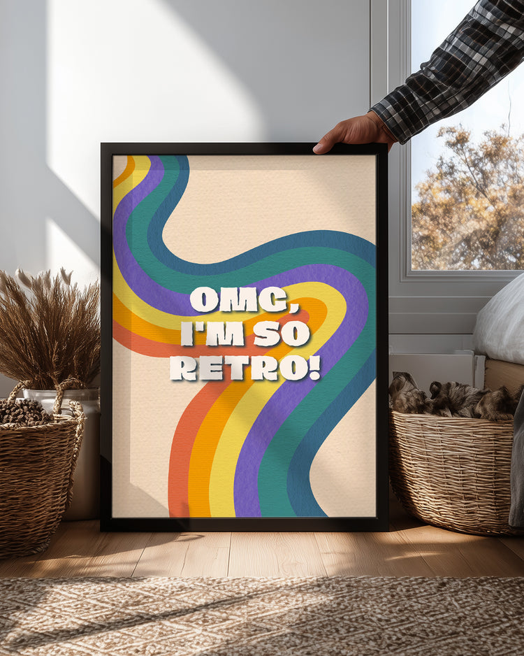 So Retro Poster Tablosu