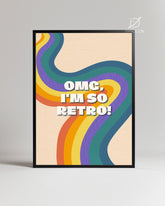 So Retro Poster Tablosu