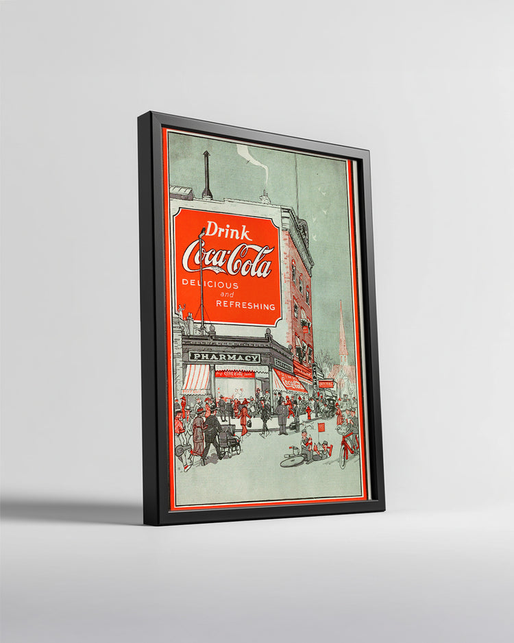 Soda Town Poster Tablosu