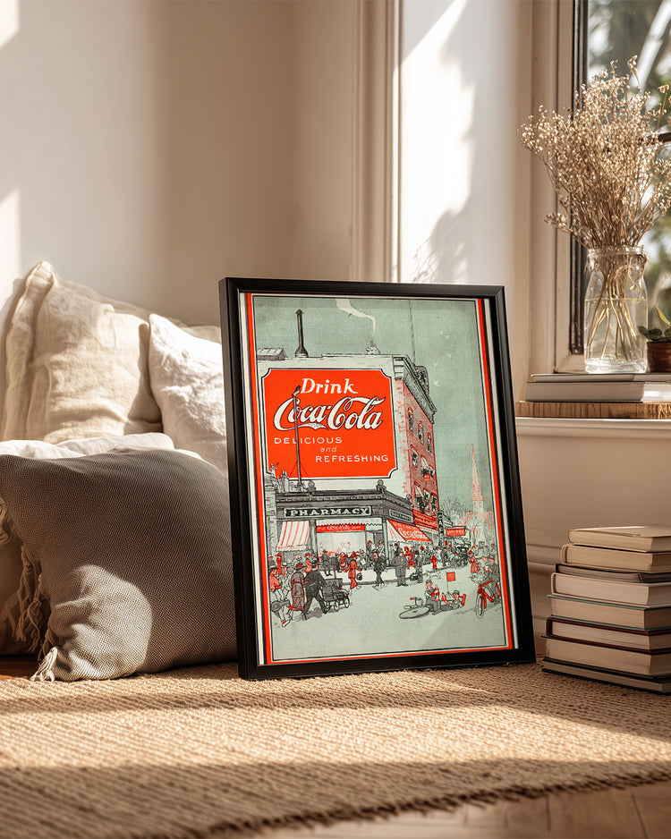 Soda Town Poster Tablosu