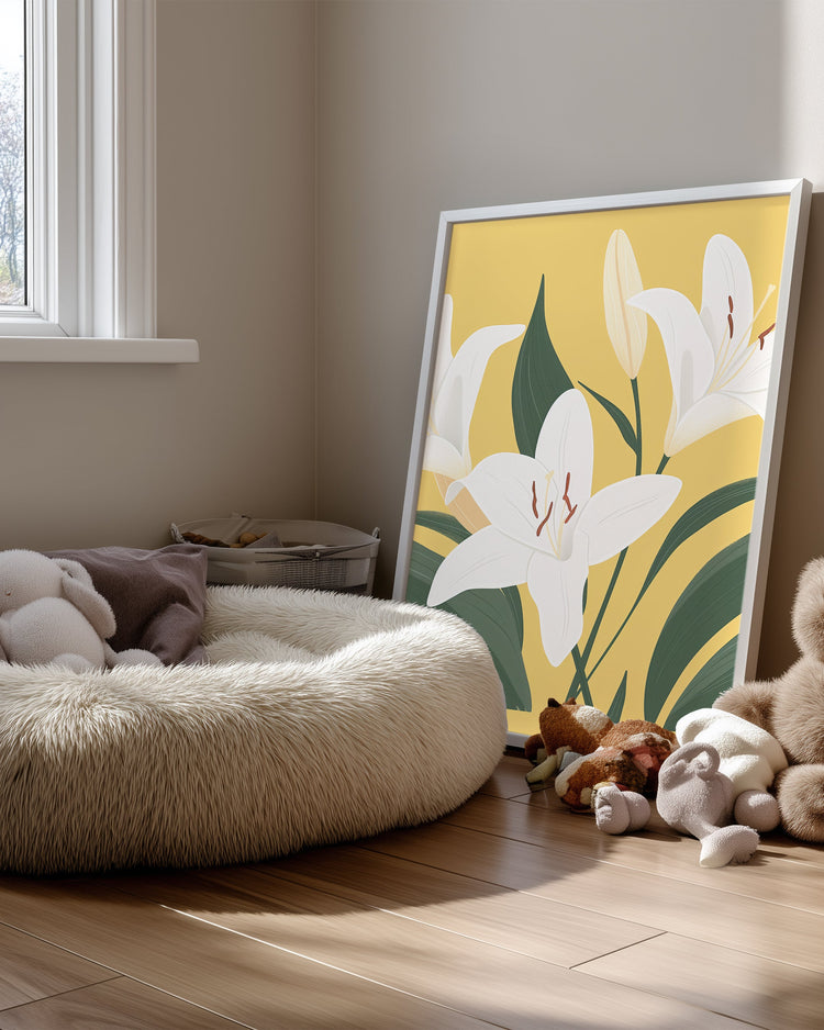 Soleil Lily Poster Tablosu