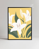 Soleil Lily Poster Tablosu