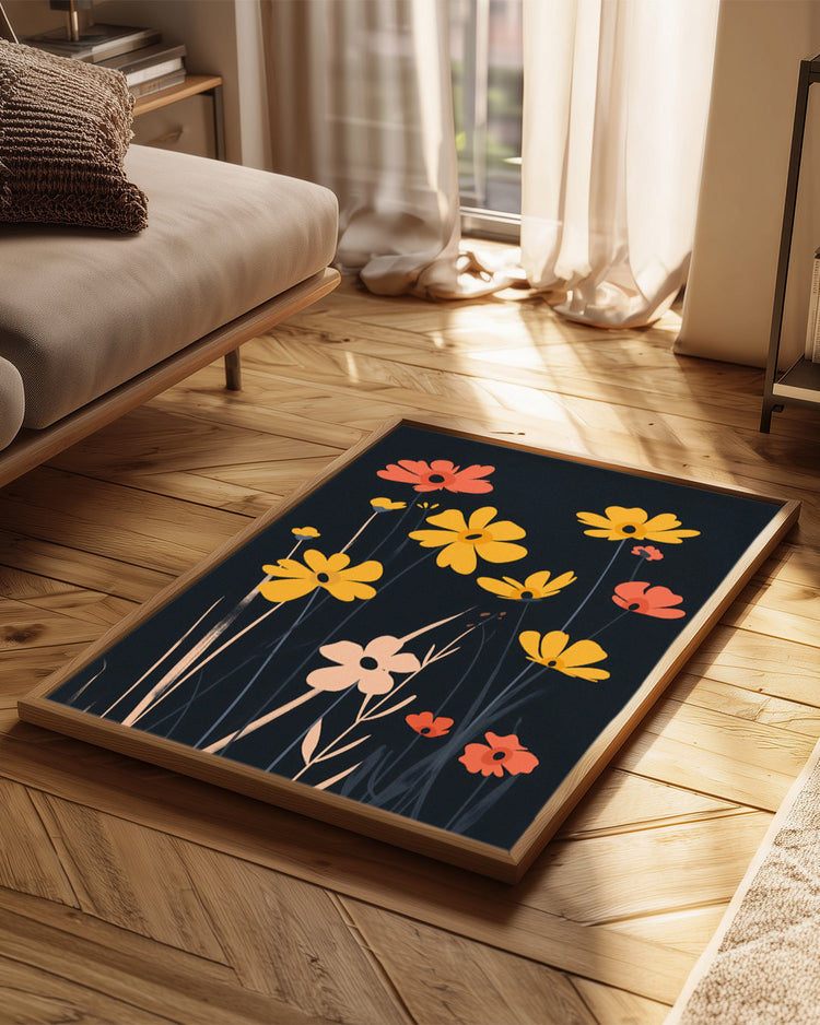 Soleil Obscur Poster Tablosu