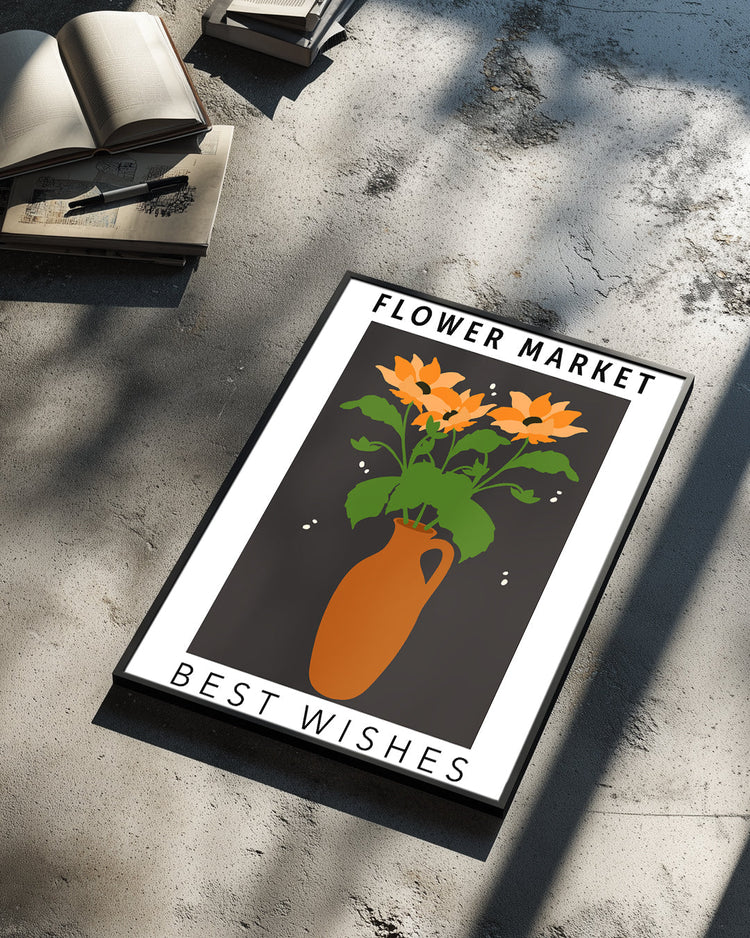 Souhait Chaleur Poster Tablosu