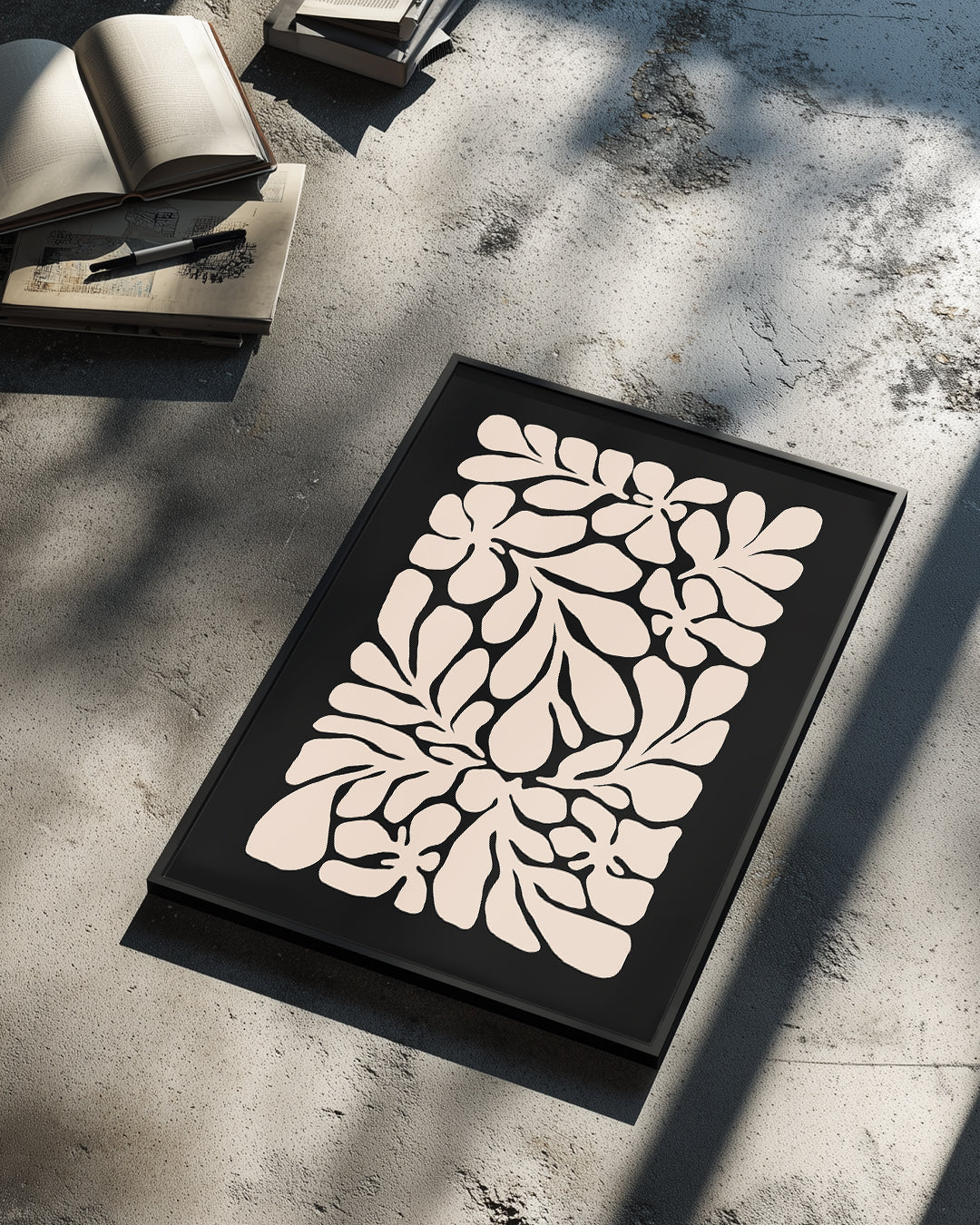 Space Bloom Poster Tablosu