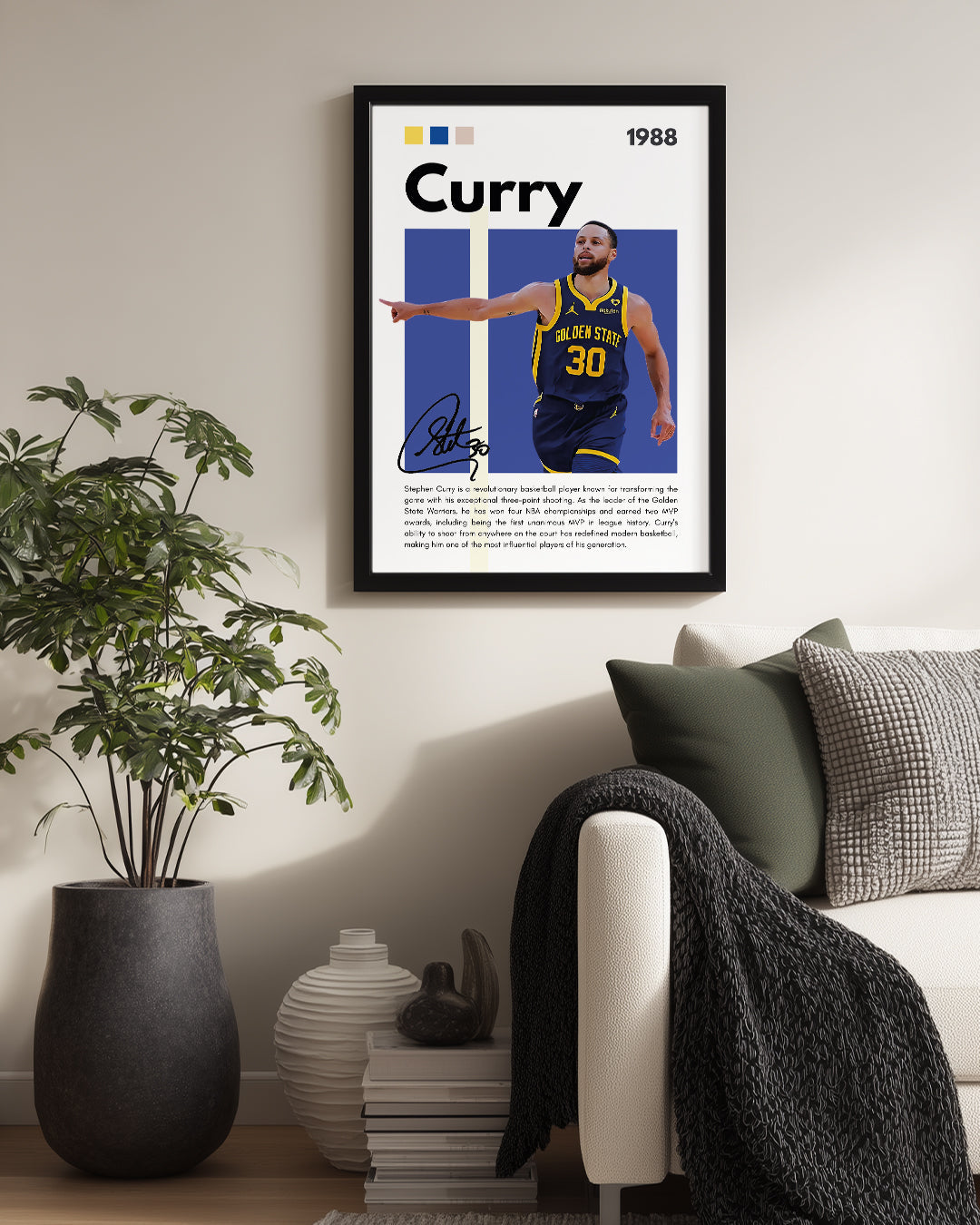 Stephen Curry 1988 Poster Tablosu