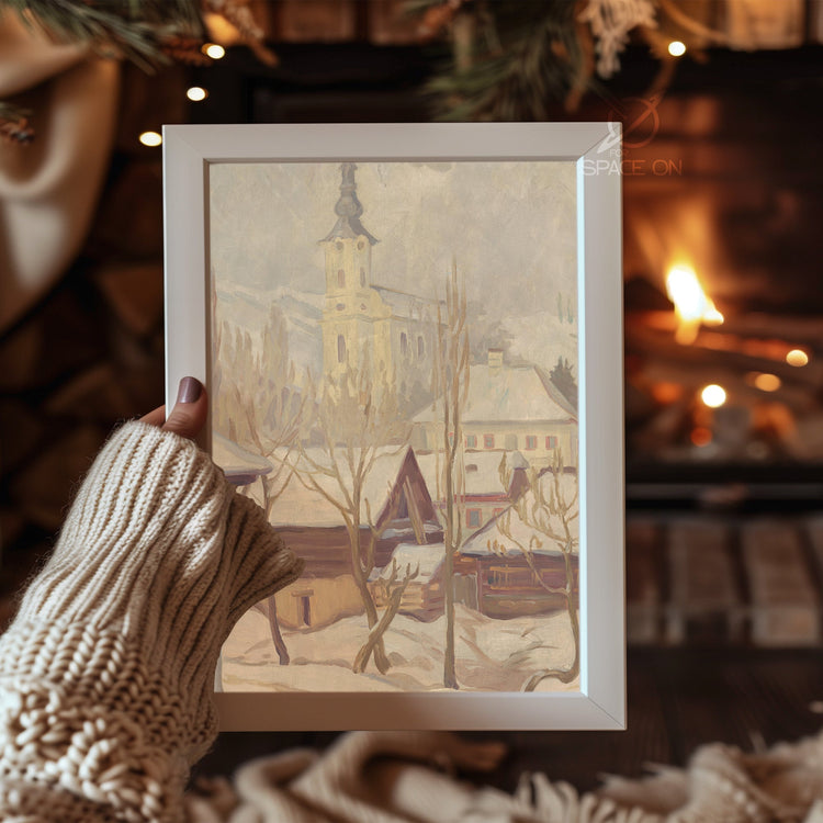 Stocking Hung Care Poster Tablosu