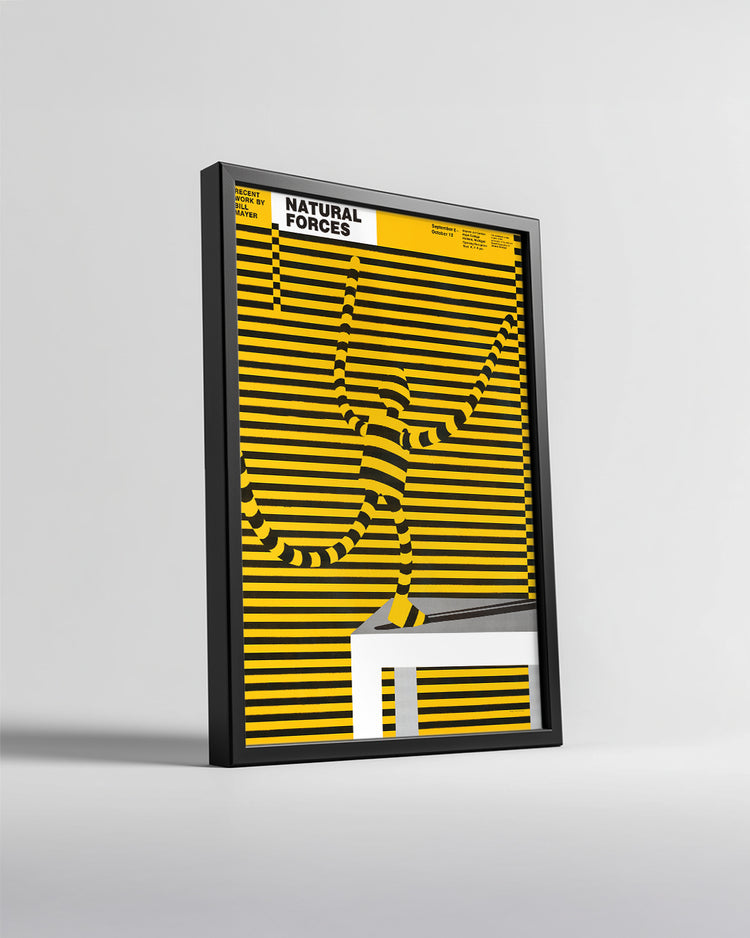 Striped Force Poster Tablosu