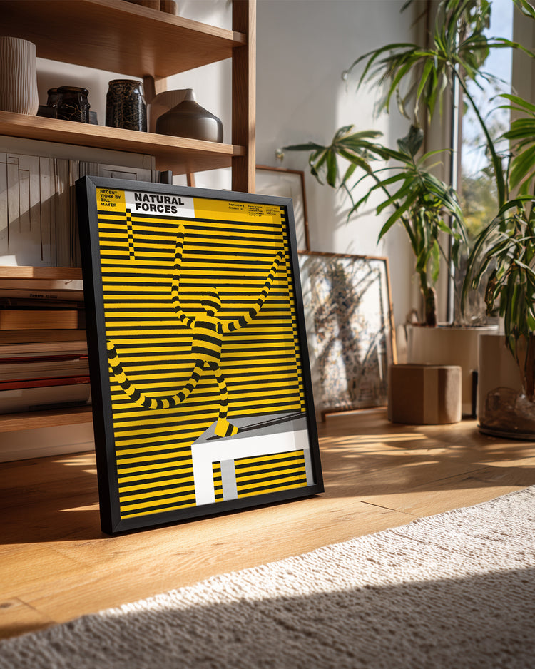 Striped Force Poster Tablosu