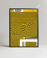 Striped Force Poster Tablosu
