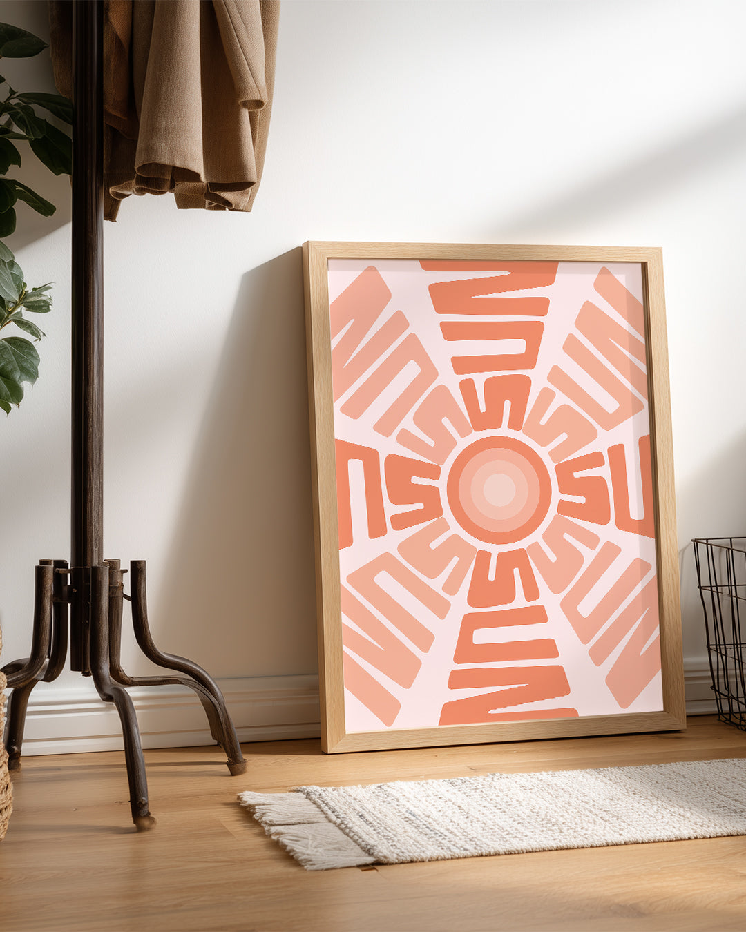 Sun Burst Poster Tablosu