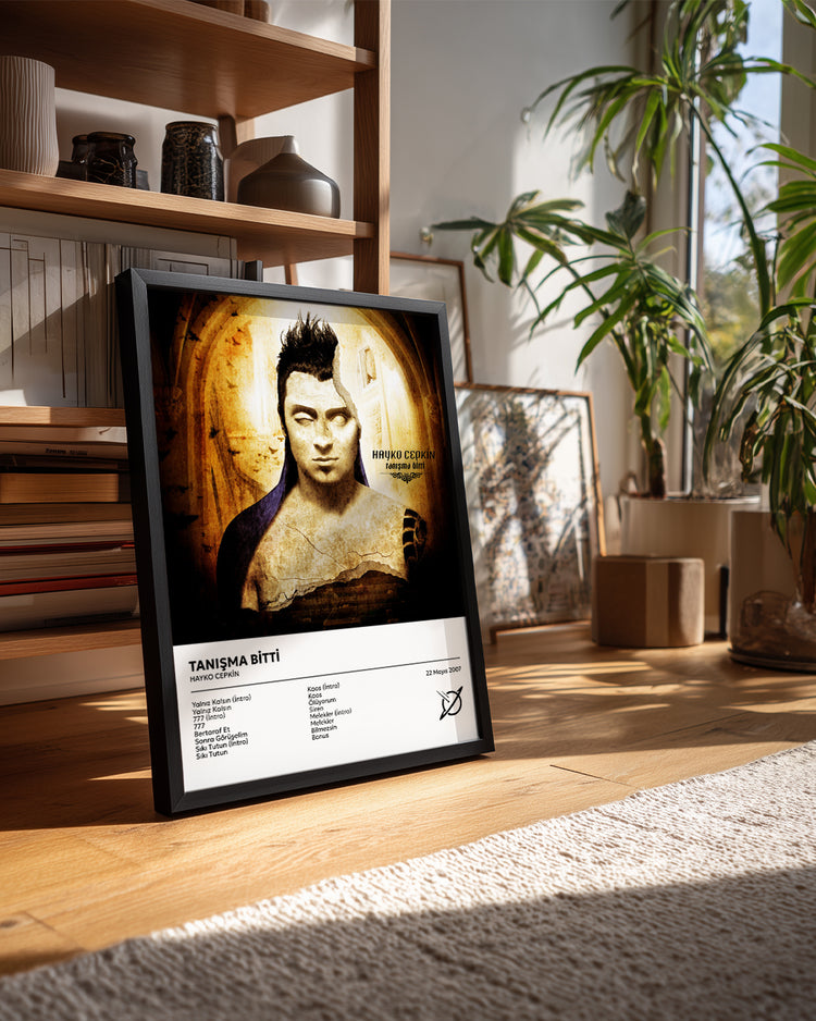 Tanışma Bitti - Hayko Cepkin Poster Tablosu