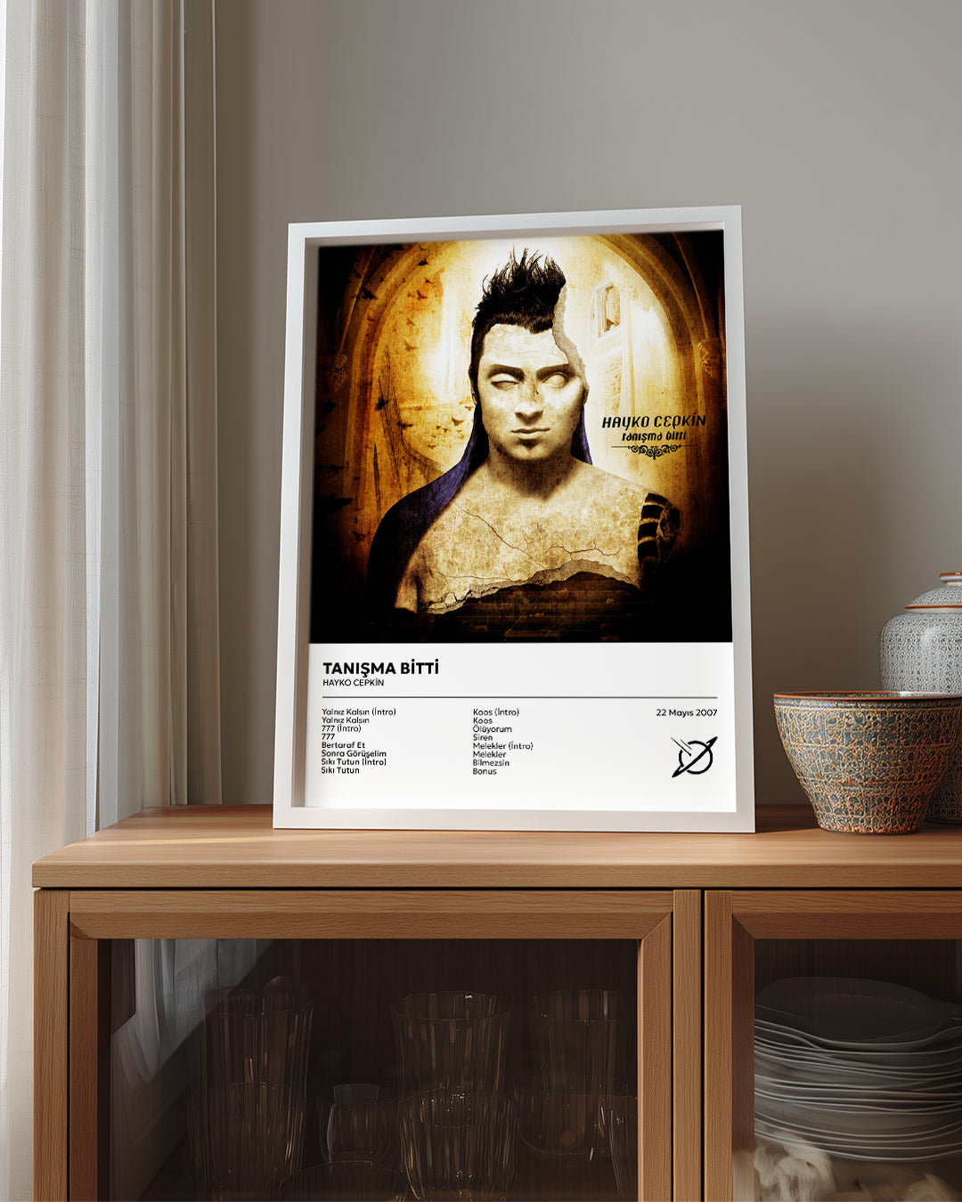 Tanışma Bitti - Hayko Cepkin Poster Tablosu