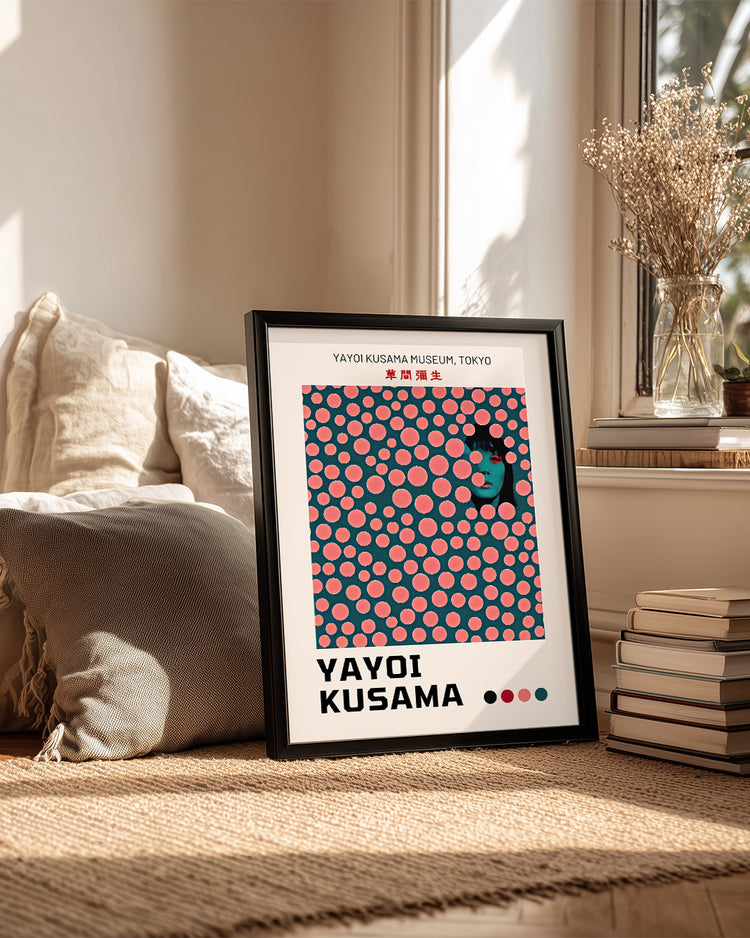 Teal Pink Poster Tablosu
