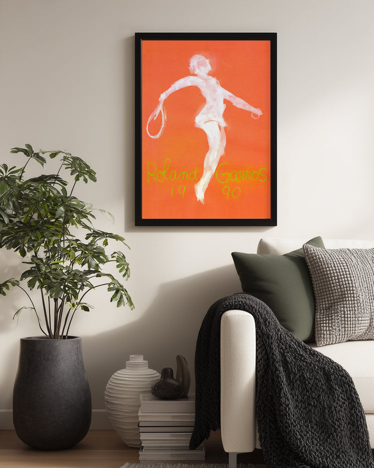 Tennis Glow Poster Tablosu