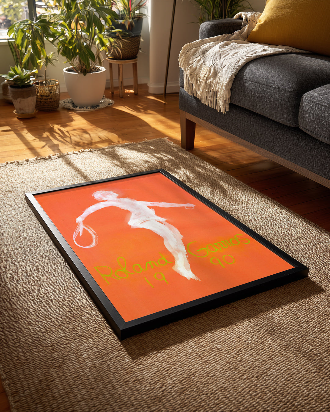 Tennis Glow Poster Tablosu