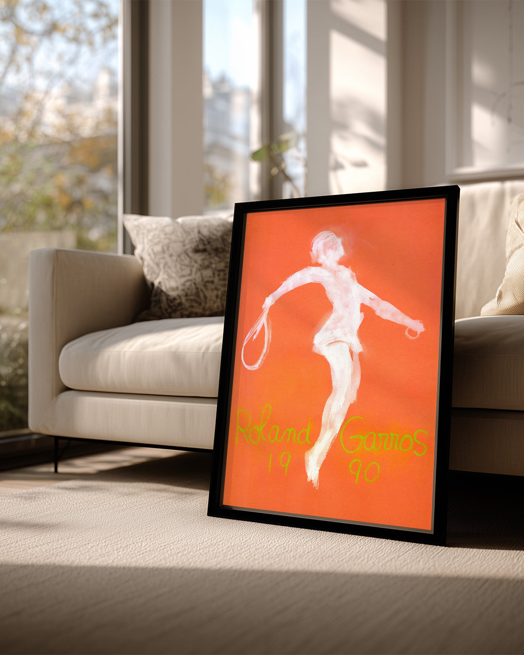 Tennis Glow Poster Tablosu