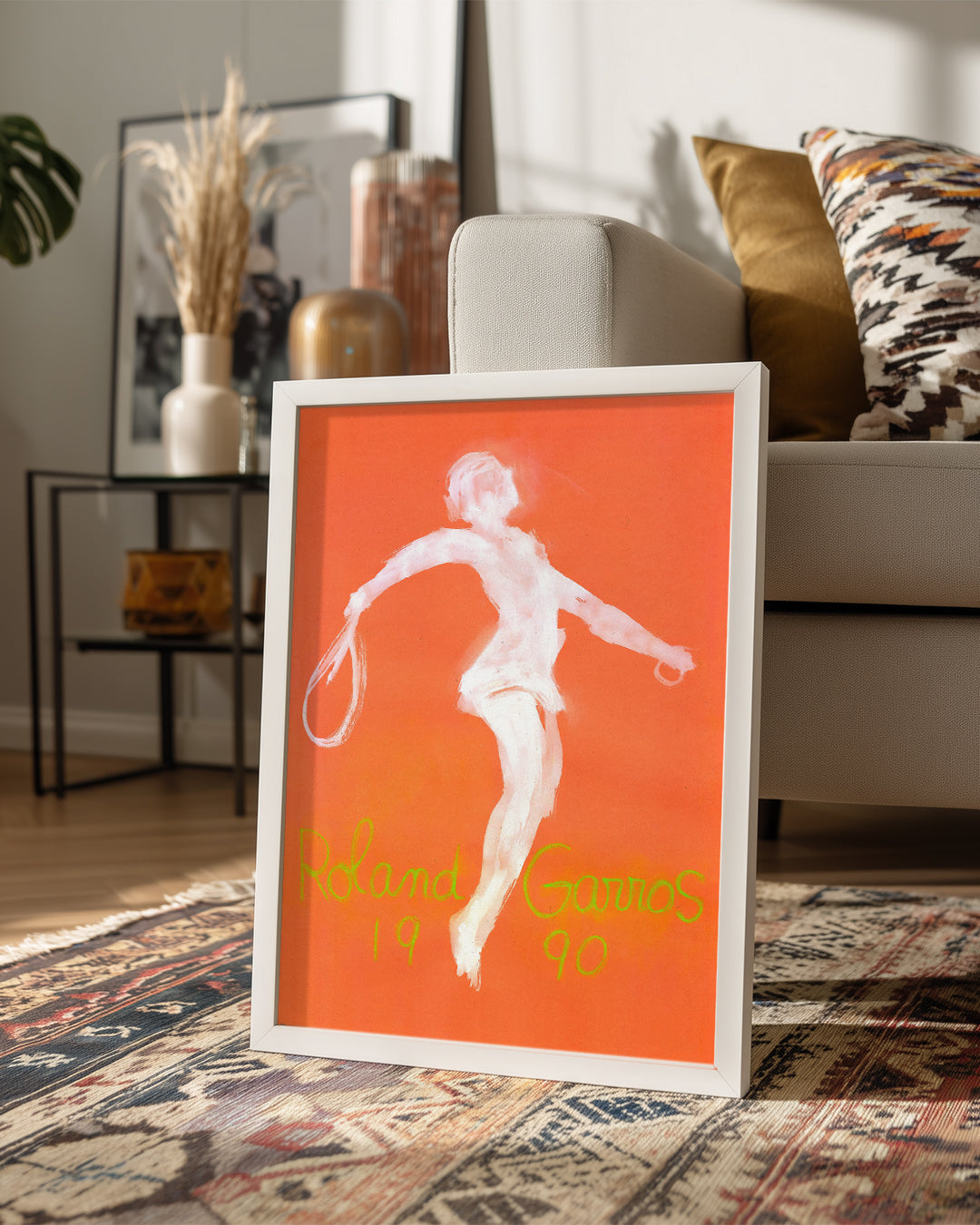 Tennis Glow Poster Tablosu