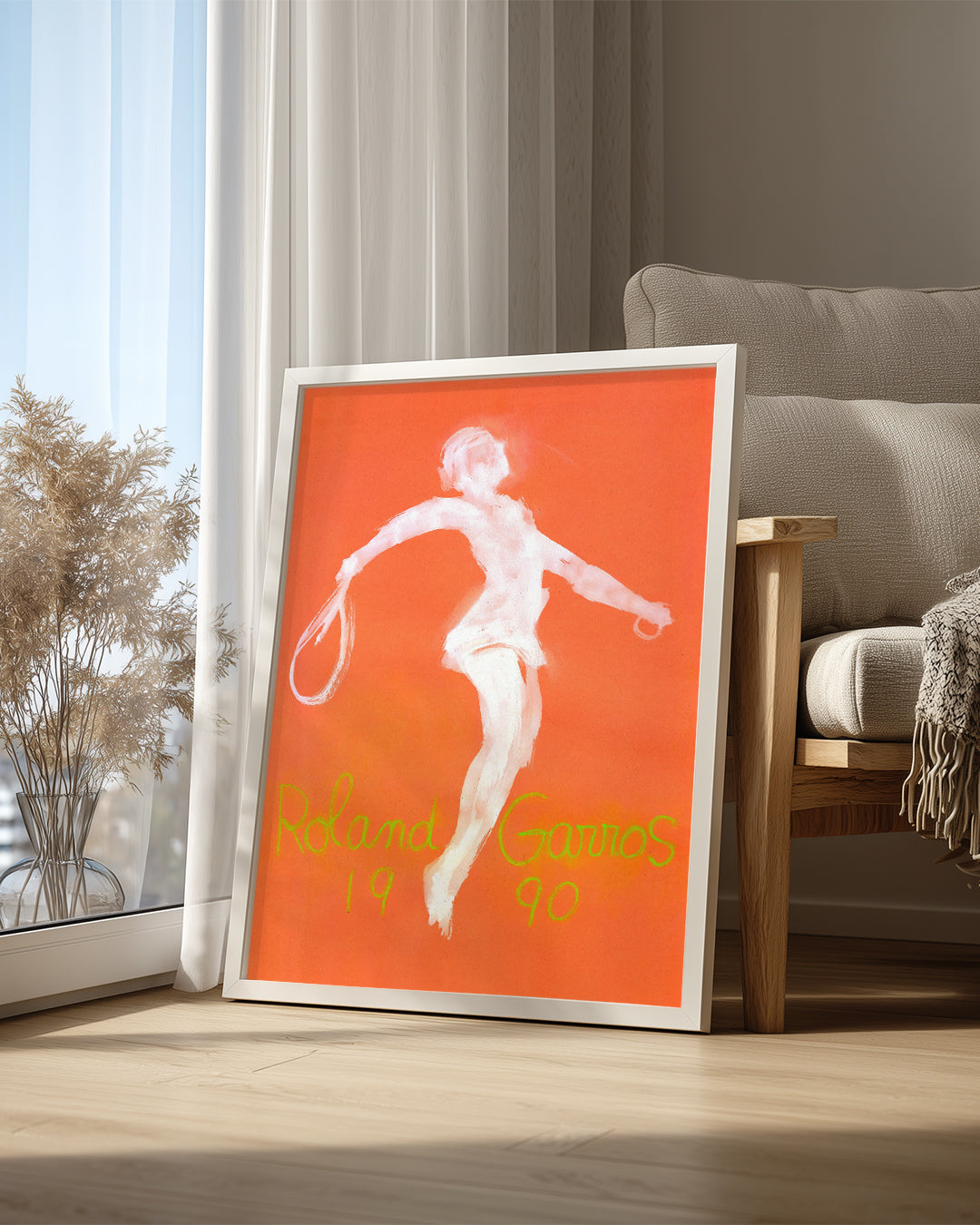 Tennis Glow Poster Tablosu