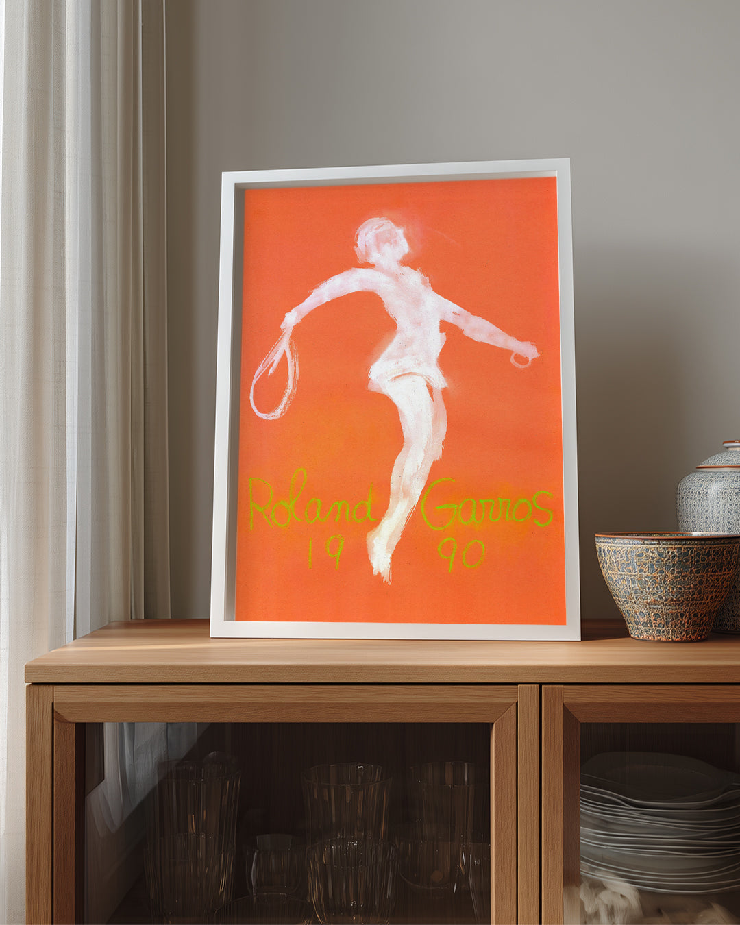 Tennis Glow Poster Tablosu