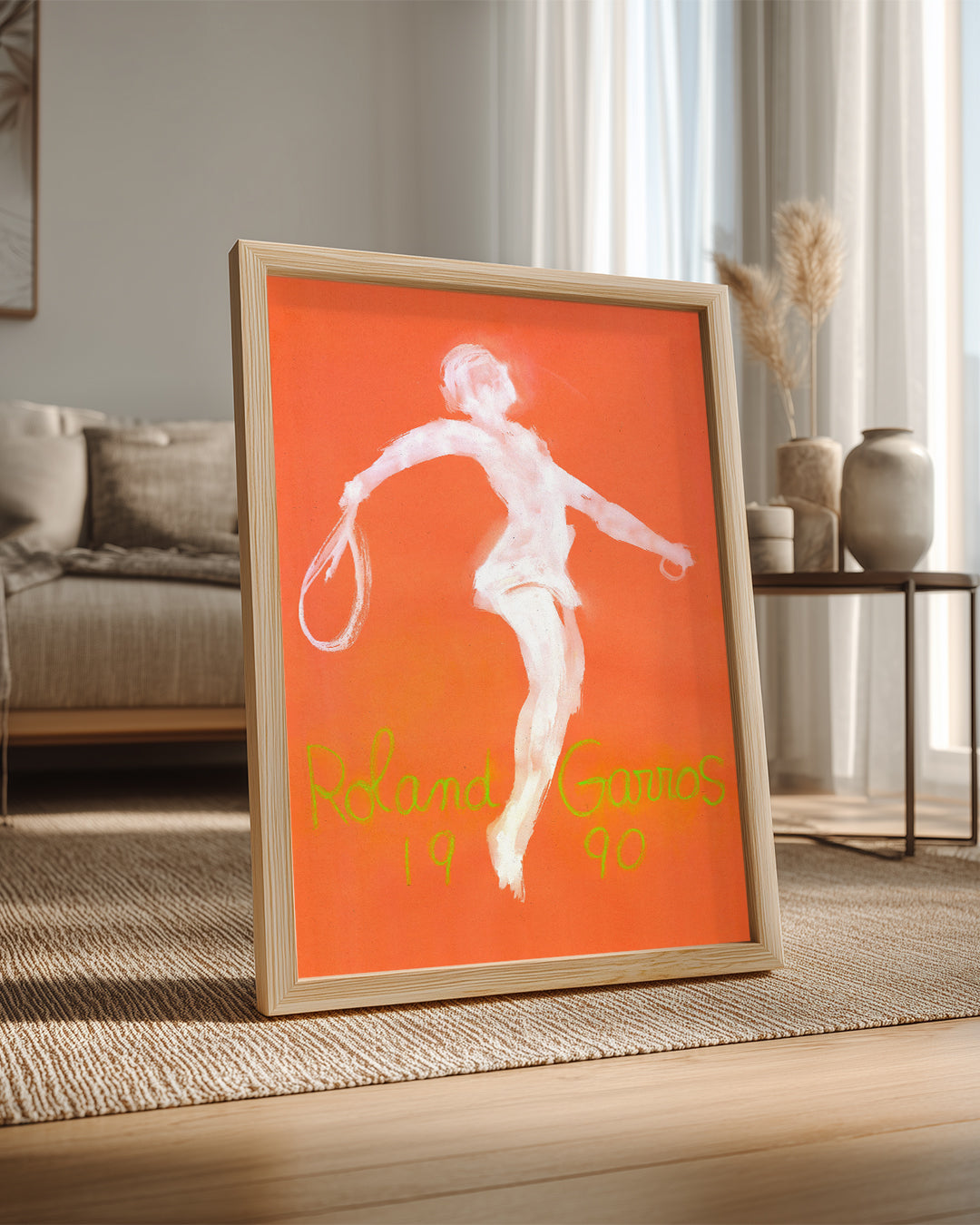 Tennis Glow Poster Tablosu