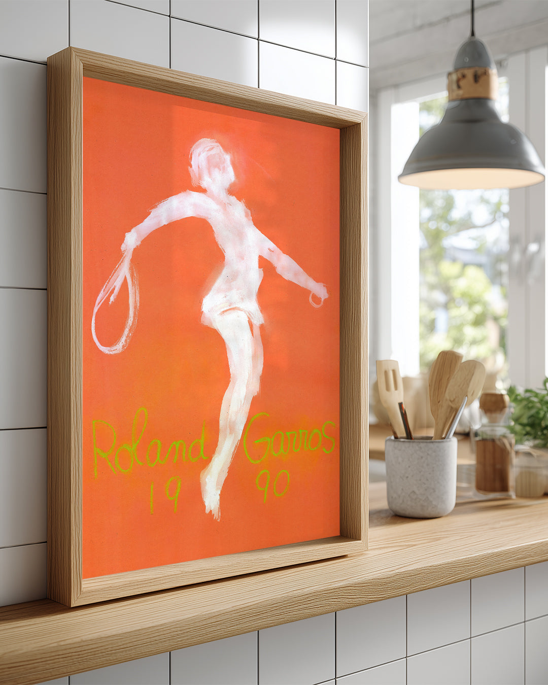 Tennis Glow Poster Tablosu