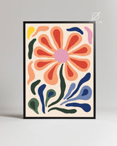 Terracotta Pop Poster Tablosu