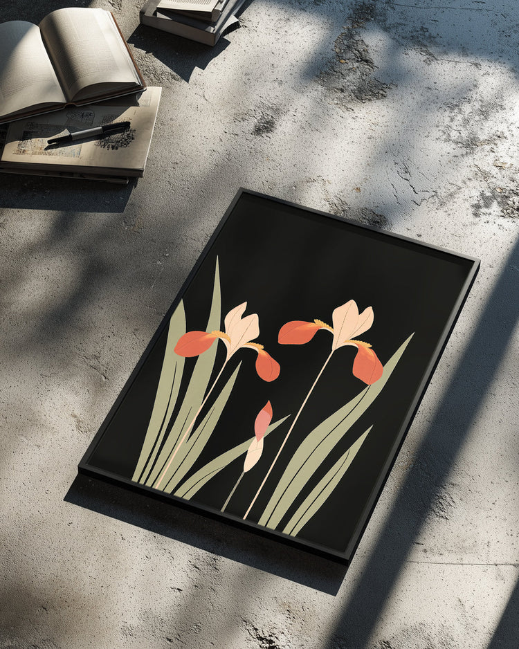 Terre Noire Poster Tablosu